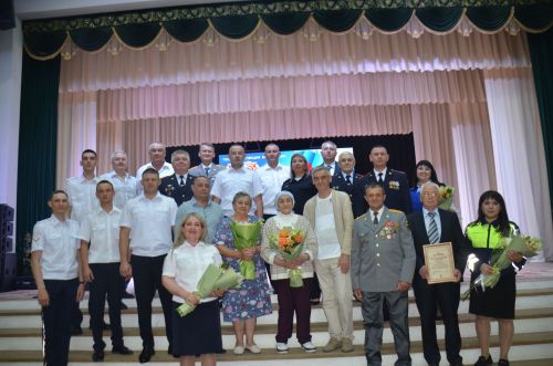 В Агрызе отметили 90-летие Госавтоинспекции России