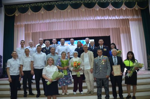 В Агрызе отметили 90-летие Госавтоинспекции России
