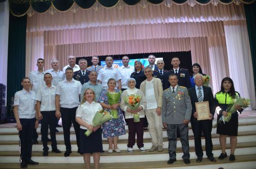 В Агрызе отметили 90-летие Госавтоинспекции России