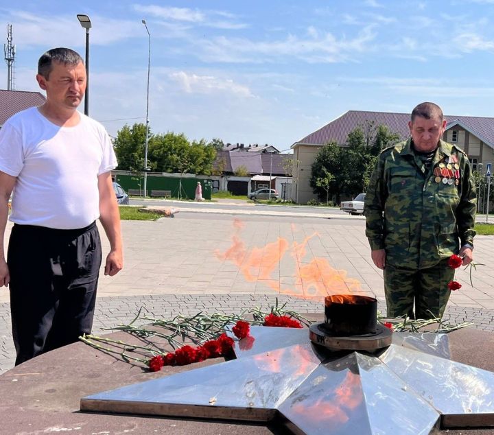 Памятный митинг в честь Дня ветеранов боевых действий состоялся в Агрызе