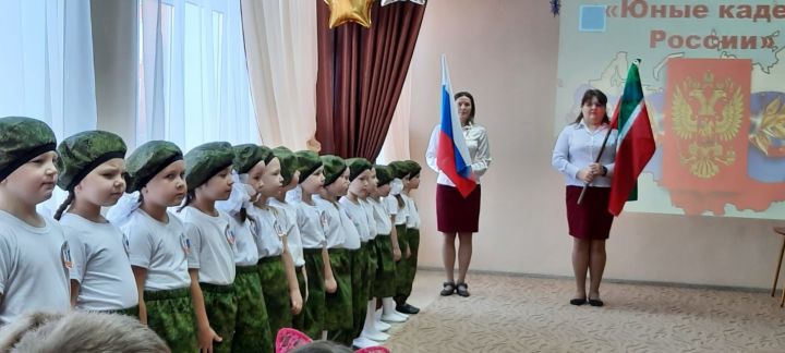 Самых маленьких агрызцев посвятили в юные кадеты России