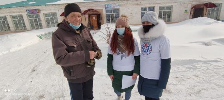 Школьники обратились с предупреждением к сельчанам