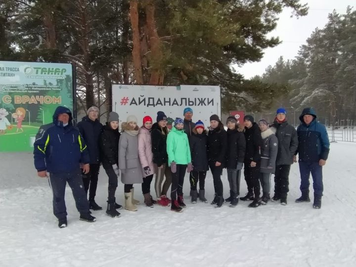 Лыжники Агрызского района соревновались в Челнах