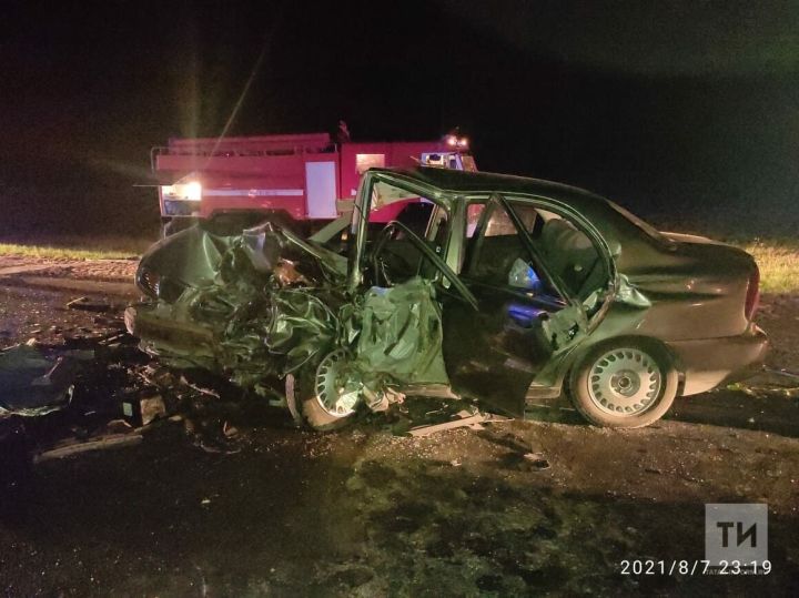 Страшное ДТП в Татарстане: Водитель погиб и трое детей пострадали