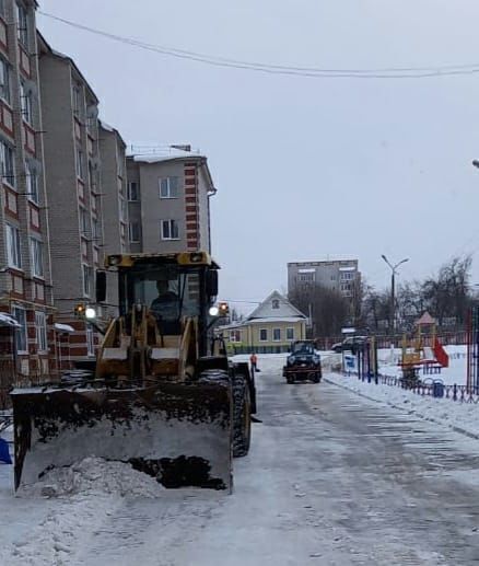 Внимание! Будут расчищать дворы от снега