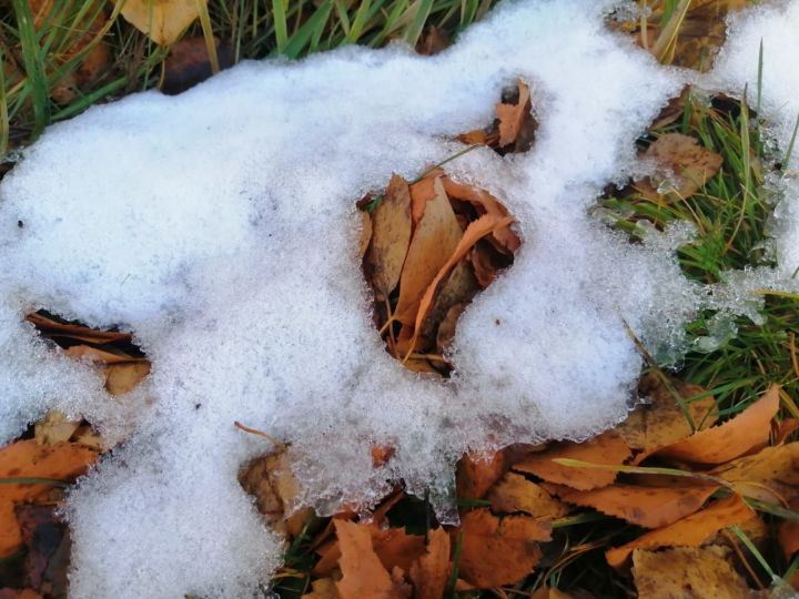 В Татарстане выпадет снег