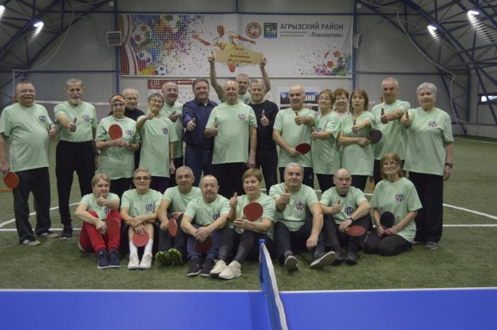 В Агрызе пройдут районные соревнования по настольному теннису «Связь поколений»