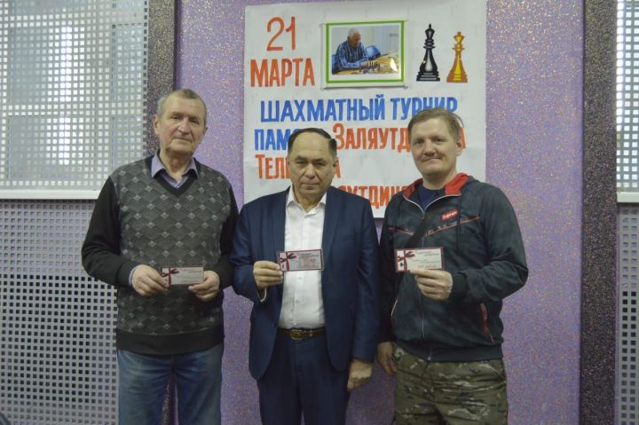 Әгерҗедә ветеран шахматчы хөрмәтенә турнир узды