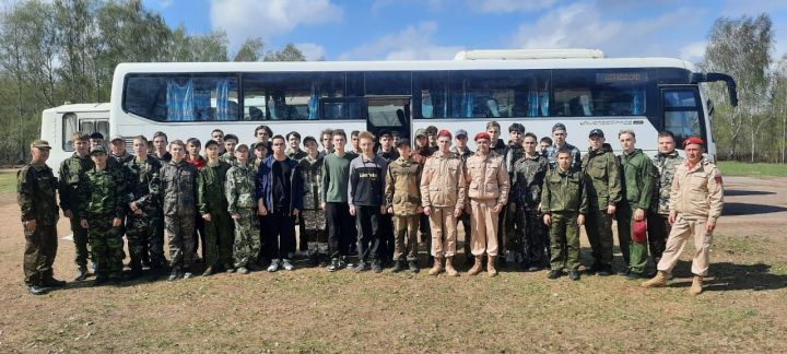 Агрызские школьники находятся на 5-дневных сборах