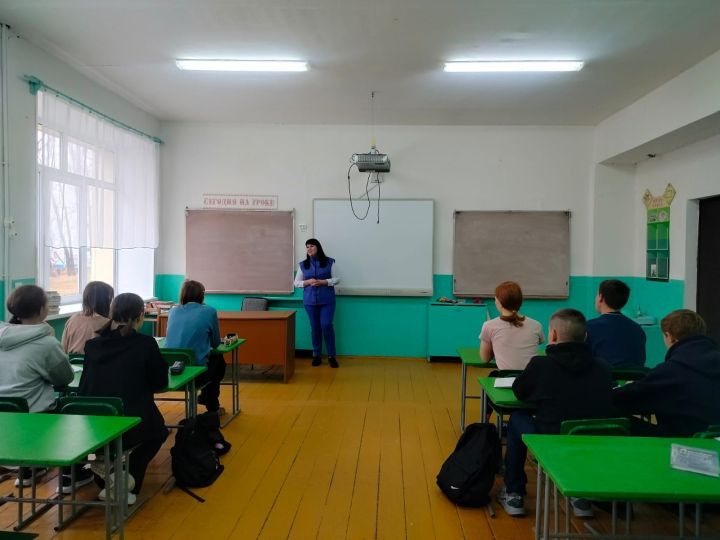 В Бимской школе обсудили важность использования световозвращающих элементов