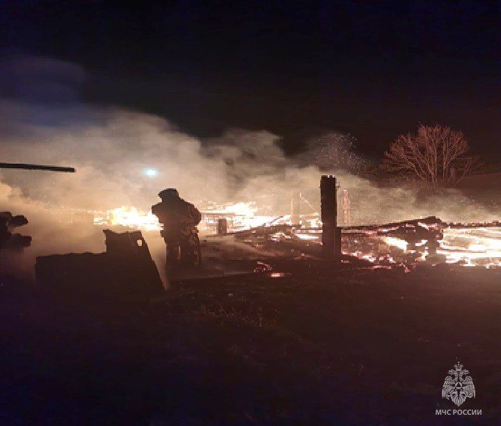 В Агрызском районе при пожаре погиб мужчина