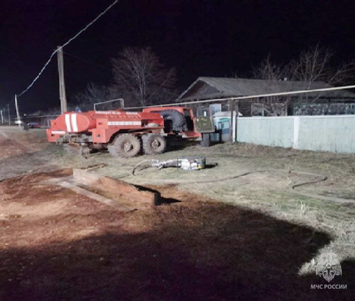 В Агрызском районе при пожаре погиб мужчина