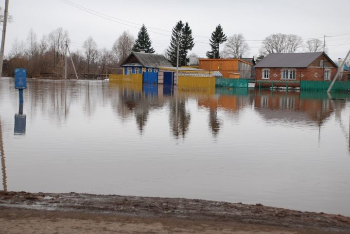 В Агрызском районе по расчетам наихудшего развития паводковой обстановки в зону подтопления попадают 6 населенных пунктов