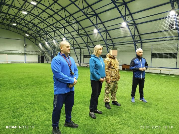 Спортивная школа Агрыза провела товарищеский матч, посвященный открытию Года Защитника Отечества