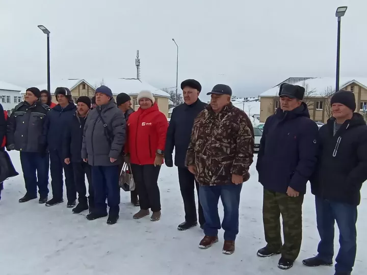 Әгерҗе районы әфганчылары Җиңү скверына  искә алу чарасына җыелды