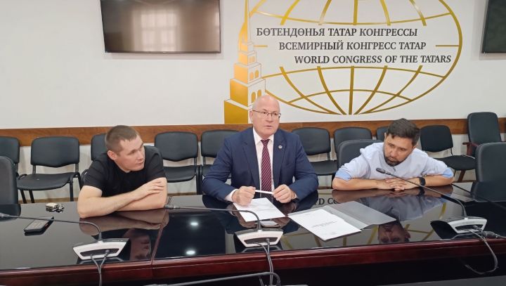 Бөтендөнья татар конгрессы бинасында Татарстан Республикасы Әгерҗе районы якташлар җәмгыятенең җыелышы узды