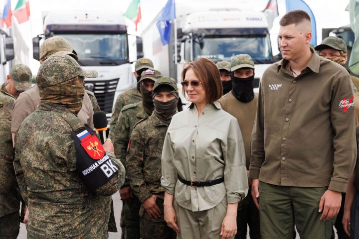 Альфия Когогина доставила очередной гуманитарный груз в зону СВО