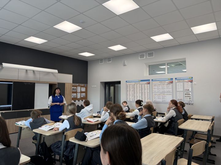 В гимназии №1 прошла профилактическая беседа по безопасности дорожного движения